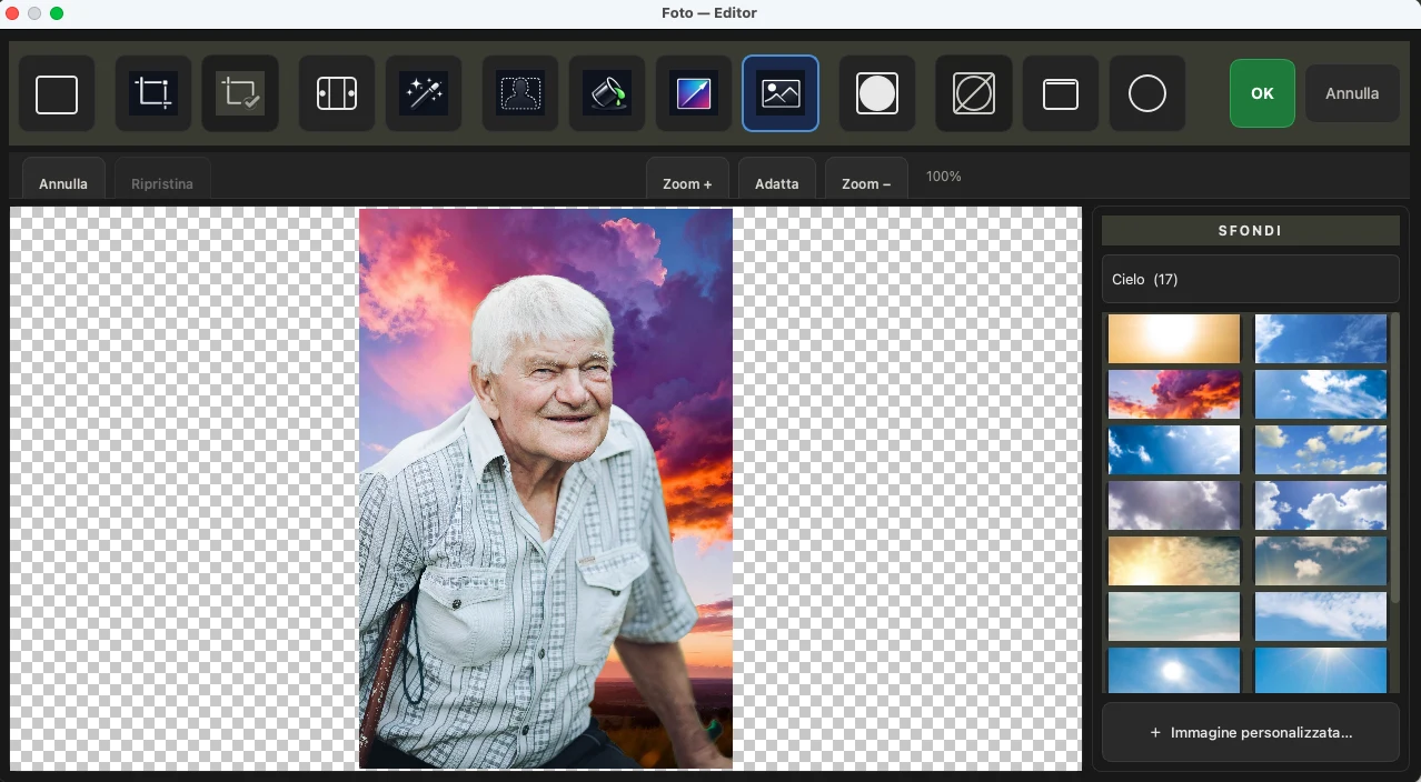 Foto editor di EdictumX